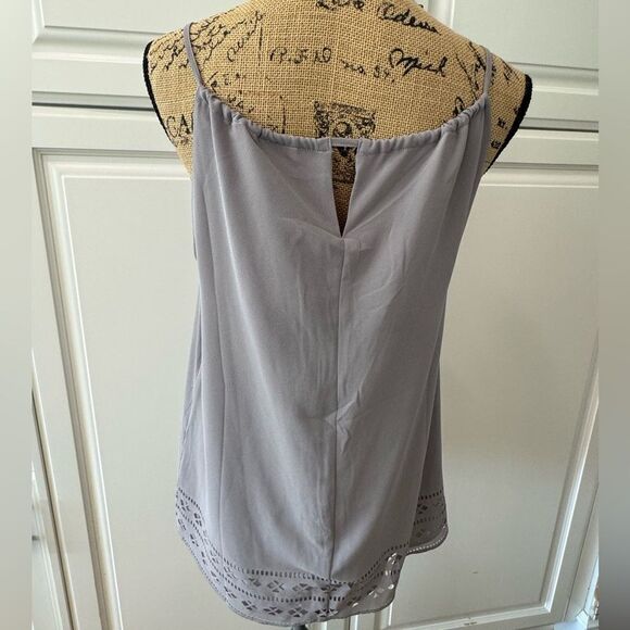 Olive & Oak grey layered tank top - Picture 2 of 6